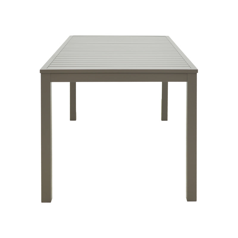 Masa din aluminiu Kliton, Aluminiu, Champagne, 150x80x74 cm