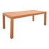 mobilier de gradina Masa din lemn de tec Vocaly, Natural 200x100x75 cm