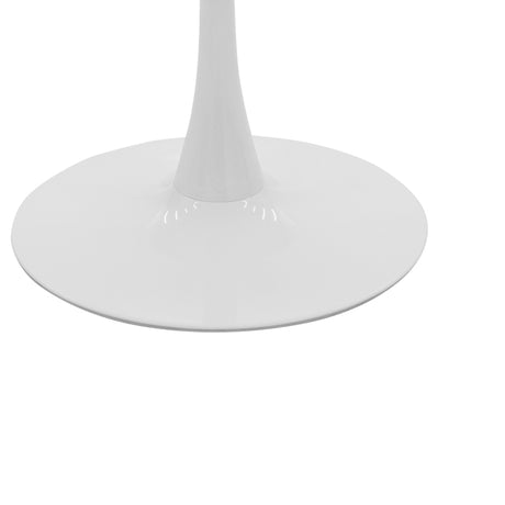 Masa dining Balou, Aspect marmura, D120x73 cm