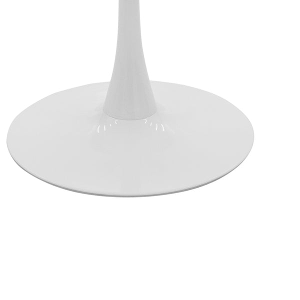Masa dining Balou, Aspect marmura, D120x73 cm