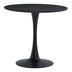 Masa dining Balou II, Negru, 80x80x75 cm