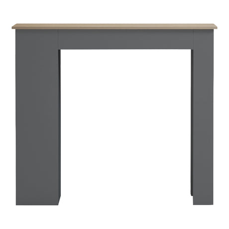 Masa dining Bar table Riff, Antracit, 120x55x105 cm
