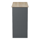 Masa dining Bar table Riff, Antracit, 120x55x105 cm, imagine produs 4