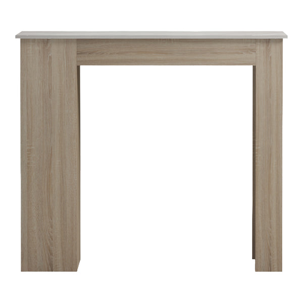 Masa dining Bar table Riff, Aspect, Negru - Sonoma, 120x55x105 cm