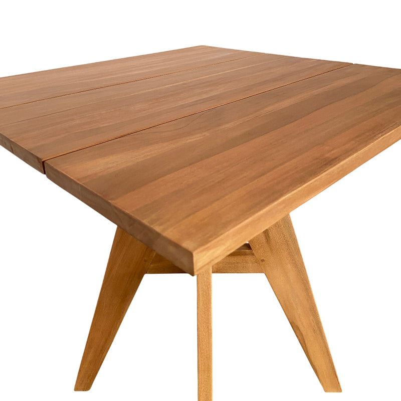 Masa dining Cadrada, Natural, 70x70x76 cm