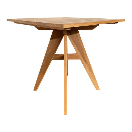 Masa dining Cadrada, Natural, 80x80x76 cm