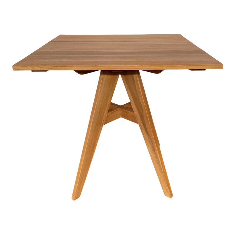 Masa dining Cadrada, Natural, 80x80x76 cm