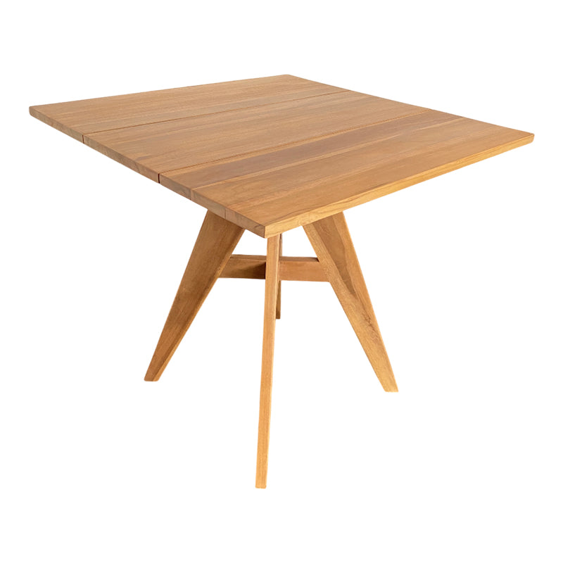 Masa dining Cadrada, Natural, 80x80x76 cm