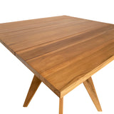 Masa dining Cadrada, Natural, 80x80x76 cm