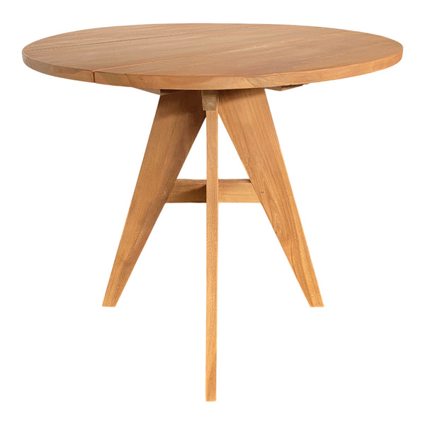 Masa dining Cadrada, Natural, D80x76 cm