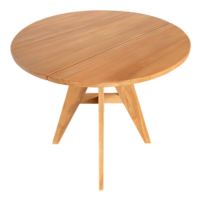 Masa dining Cadrada, Natural, D80x76 cm