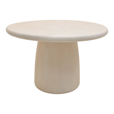 Masa dining Cocedo, Crem, D120x76 cm