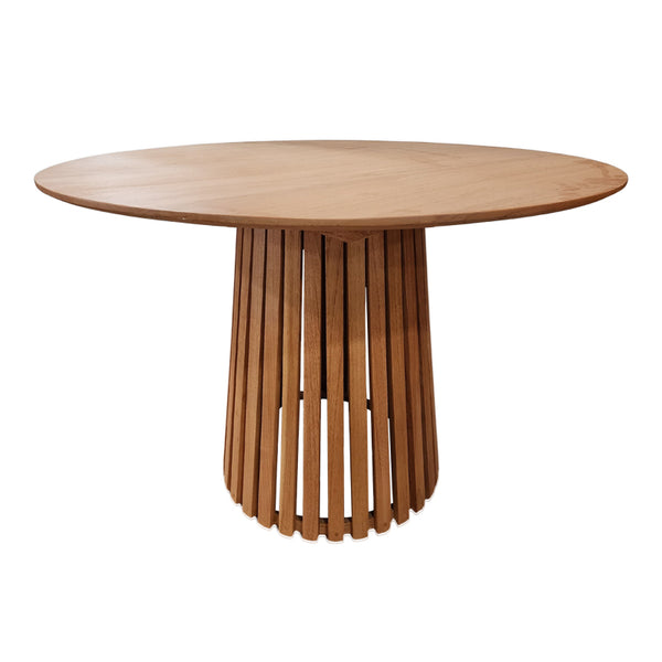 Masa dining Kenda I, Natural, D150x75 cm