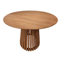 Masa dining Kenda I, Natural, D150x75 cm, imagine ambient