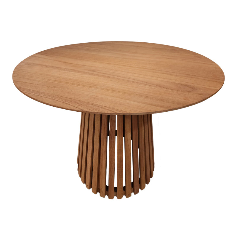 Masa dining Kenda I, Natural, D150x75 cm, imagine ambient