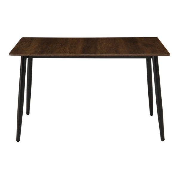 Masa dining Loza, MDF, picioare metalice, 120x70x73 cm