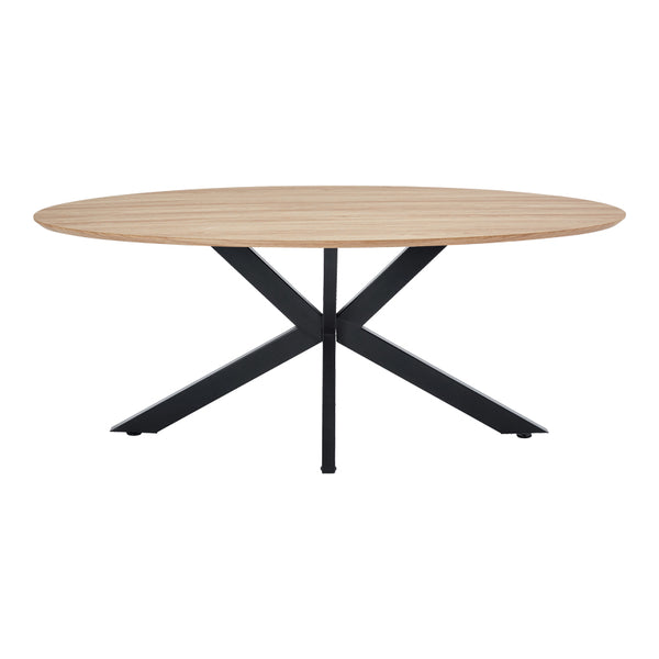 Masa dining Makrey, Metal, 180x90x75 cm