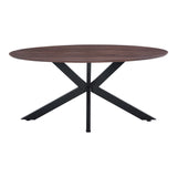 Masa dining Makrey, Metal, 160x90x75 cm - Nuc