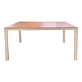 Masa dining Nares, Placaj, Champagne, 180x90x73 cm, imagine ambient