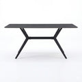 Masa dining Olivet, Aspect marmura, Marmura, 180x90x76 cm, imagine ambient