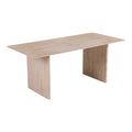 Masa dining Releno, Piatra sinterizata, Travertin, 180x90x75 cm