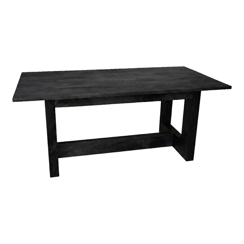 Masa dining Senza, 180x90x76 cm - Negru