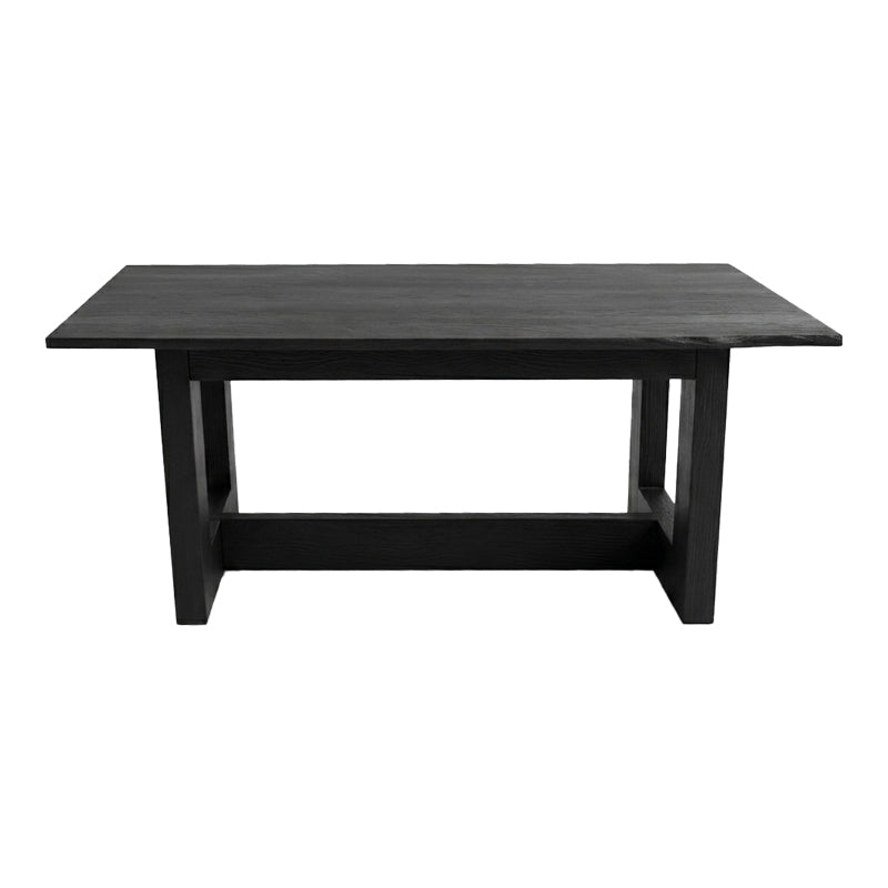 Masa dining Senza, 180x90x76 cm - Negru