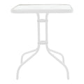 Masa dining Watson, Alb, 70x70x70 cm, imagine suplimentara