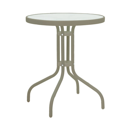 mobilier de gradina Masa dining Watson, Sampanie, 60x60x70 cm