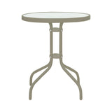 Masa dining Watson, Sampanie, Auriu, 60x60x70 cm