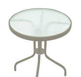 Masa dining Watson, Sampanie, Auriu, 60x60x70 cm, detaliu produs