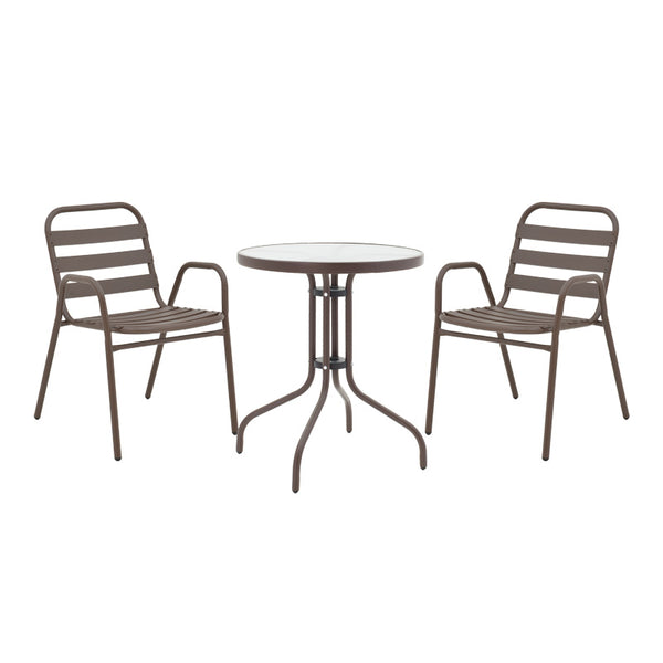 Masa dining Watson-Sussie, Maro, 60x60x70 cm