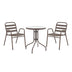 mobilier de gradina Masa dining Watson-Sussie, Maro, 60x60x70 cm