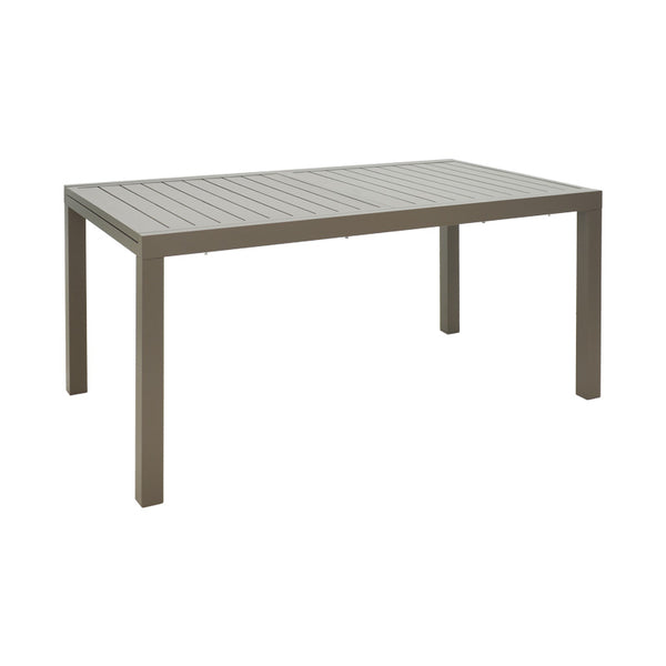 Masa extensibila cu functie versatila Lafla, Aluminiu, Champagne, 160-240x90x75 cm