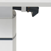 Masa extensibila Darsile, MDF, gri antracit, 140x90x76 cm, foto produs 9