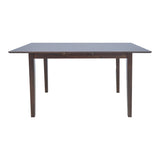 Masa extensibila din lemn Mabor, nuc, 120-150x80x73 cm - Nuc