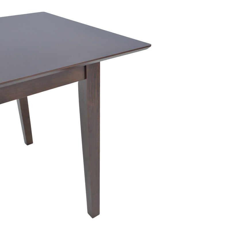 Masa extensibila din lemn Mabor, nuc, 120-150x80x73 cm - Nuc