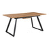 Masa extensibila Kannu Natural 160-200x90x75 cm