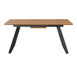 Masa extensibila Kannu, Natural, 160-200x90x75 cm