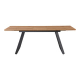 Masa extensibila Kannu, Natural, 160-200x90x75 cm