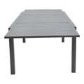 Masa extensibila Lafla aluminiu, Gri inchis, 160-240x100x75 cm, foto produs