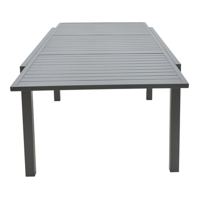 Masa extensibila Lafla aluminiu, Gri inchis, 160-240x100x75 cm, foto produs