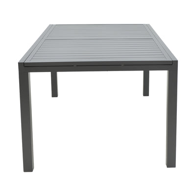 Masa extensibila Lafla aluminiu, Gri inchis, 160-240x100x75 cm, foto produs 6