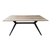 Masa Ezali, Stil, Sonoma, 160x90x75 cm, imagine suplimentara