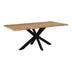 Masa Gilman MDFSonoma-negru 180x90x75 cm