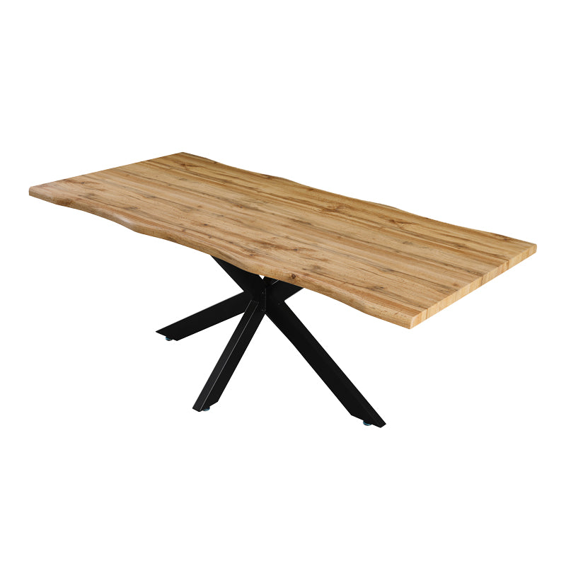 Masa Gilman, MDF, Sonoma-negru, 180x90x75 cm