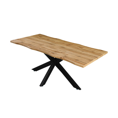 Masa Gilman MDFSonoma, neagra, 150x90x75 cm, detaliu produs