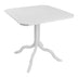 mobilier de gradina Masa Icon, Alb, 80x80x74 cm