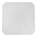 Masa Icon, Alb, 80x80x74 cm, detaliu produs