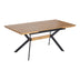 Masa Jessamy extensibila, 43mm Natural 160/200x90x76 cm